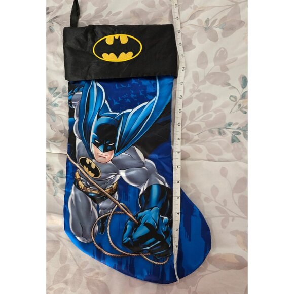 DC COMICS KURT S. ADLER CHRISTMAS/HOLIDAY "BATMAN" HANGING STOCKING - Picture 2 of 5